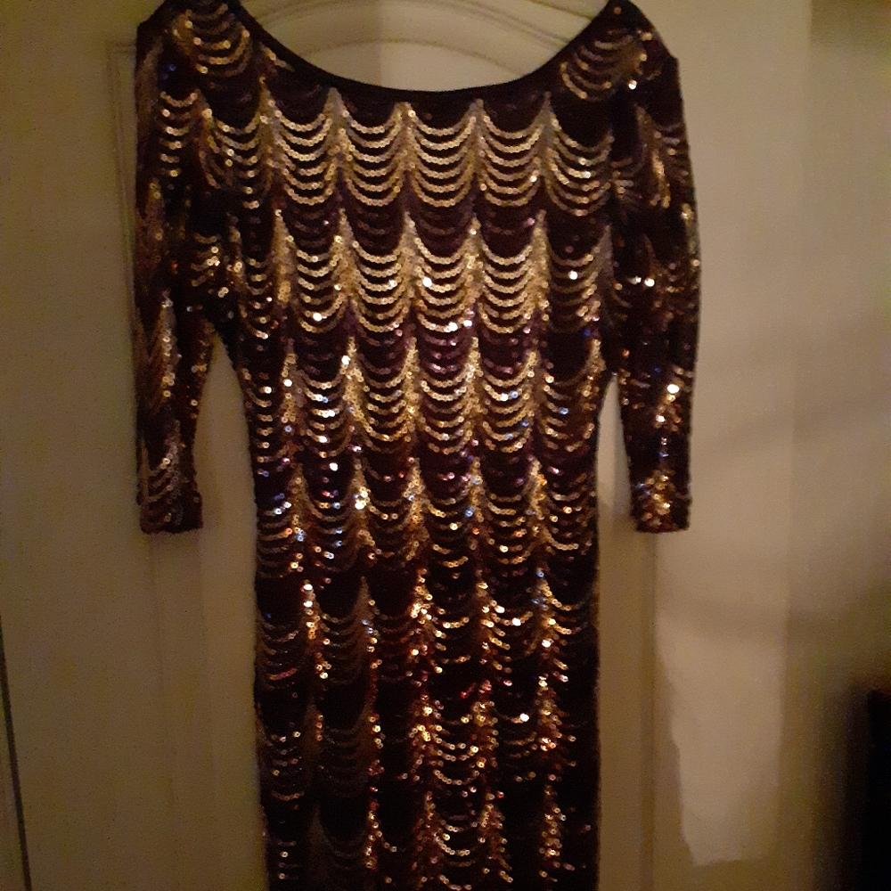 Midnight Doll Sequin Dress